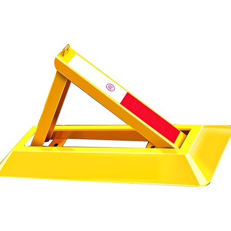 Triangular Cone Sign Pole, (Size: 18.9 x 6.3 x 11.8 inches (48 x 16 x ...