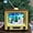 17250, variant on ZJQYDS Animated Retro TV Christmas Village Scene 6” Hand-Painted Lighted Tabletop Décor with LED Lights, Moving Tree 8 Classic Songs Battery Operated Holiday Display