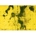 thumbnail image 1 of Ahgly Company Indoor Rectangle Abstract Yellow Modern Area Rugs, 5' x 8', 1 of 4