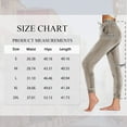 thumbnail image 2 of TEMOFON Lounge Jogger Pants for Women Velour Casual Soft Sweatpants – Khaki Joggers with Adjustable Waist M, 2 of 7