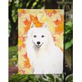 thumbnail image 3 of Carolines Treasures CK1838GF Fall Leaves Japanese Spitz Garden Size Flag, 3 of 3