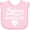 AD-Pink, variant on Inktastic Future Cardiologist Childs Medical Occupation Boys or Girls Baby Bib