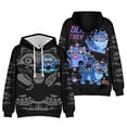thumbnail image 1 of Moonsky Sudadera con capucha y cordón HUNTRX, estampado de grupo de chicas coreanas, jersey corto, suave y cómodo, top de manga larga para primavera y otoño.,Gris oscuro,100, 1 of 4