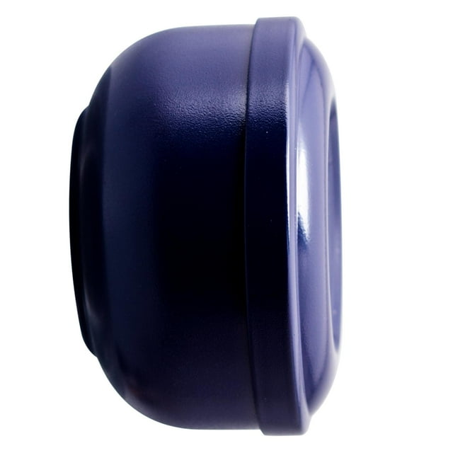 Shengyu Bol de Rasage en Acier Inoxydable avec Couvercle Tasse de Rasage pour Grand-Père Père Hommes Jaune Bleu 110x65 mm