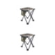 thumbnail image 4 of Soidarity Silla plegable compacta y cómoda para acampar para exteriores, taburete plegable portátil de tela para acampar al aire libre camuflaje 2Conjunto, 4 of 6