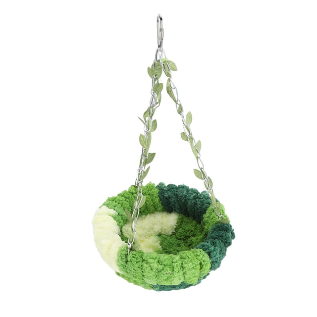 Nido de Pájaro Colgante Hamaca Cama Juguete, Casa Nido de Pájaro Cálido de Invierno, Comoda Cama para Pájaros para Mascastas Pequeans, medias, medias, medianas,
