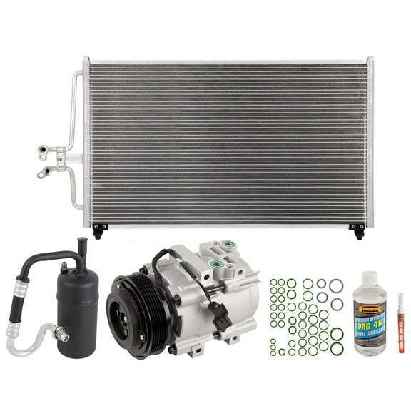For Ford Escape and Mercury Mariner A/C Kit w/ AC Compressor Condenser Drier - BuyAutoParts