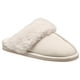 thumbnail image 1 of Pantuflas Nine West Scuff para Mujer Zapatillas de Casa Invierno Marfil, 1 of 6