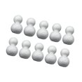 thumbnail image 4 of 10 muñecos de nieve navideños, muñecos de nieve portátiles y divertidos, con forma de bolas de espuma para fiestas, guarderías, decoraciones navideñas 115 cm, 4 of 8