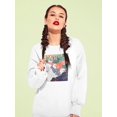 thumbnail image 2 of Artshine Walk On The Wild Side Sweatshirt Women -Mellissa Read Devine Designs, Female Small, 2 of 4