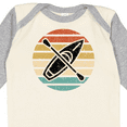 thumbnail image 4 of Inktastic Kayaking Retro Kayak Boating Boys or Girls Long Sleeve Baby Bodysuit, 4 of 5
