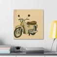 thumbnail image 4 of Motorcycle in Monochrome - Canvas, 4 of 10