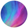 thumbnail image 3 of Color Vortex Tie Dyeing Round Rugs -Washable Non-Slip Small Round Area Rug Throw Soft Circle Rugs for Bedroom, Modern Print Indoor Carpet for Entryway Sofa Living Room, 3 of 7