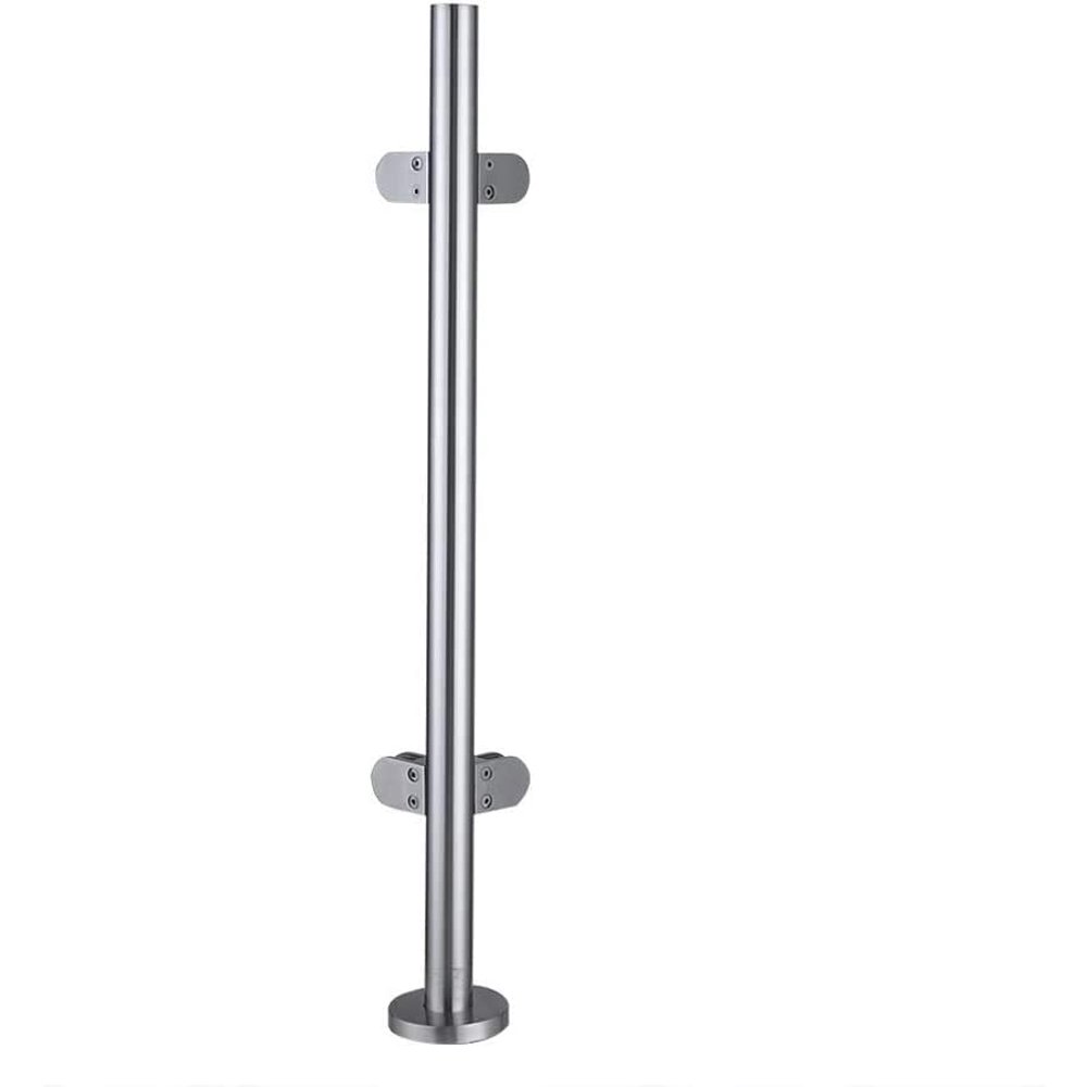 110CM High Glass Balustrade Railing Post Glazing Stainless Steel Pole