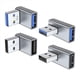 thumbnail image 1 of Adaptador USB 3.0 de 4 Piezas, Ángulo Superior e Inferior, Extensor Convertidor USB Macho A Hembra de Ángulo Izquierdo y Derecho para PC, Computadora Portátil, 1 of 5