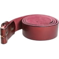 thumbnail image 2 of Gelante Genuine Full Grain Leather Belt Strap Without Belt Buckle. Wine-S, 2 of 4
