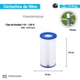 thumbnail image 2 of Cartucho Tipo Iii Filtro De Bomba Depuradora Alberca Bestway, 2 of 4