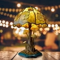 thumbnail image 3 of Lámpara De Mesa Mushroom Atmosphere Lámparas De Mesa Resina Colorida Decoración Del Dormitorio Del Hogar (A), 3 of 3