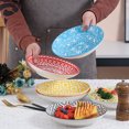 thumbnail image 3 of AHX Microwave Safe Tableware Bowls, Ceramic Multicolor, (6 Pack), 23 oz, 3 of 7