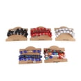 thumbnail image 2 of Multicolor Beads Bracelet, Stackable Bohemian Bracelet Alloy And Acrylic Wide Application Multilayer  For Vacation For Party For Women, 2 of 8