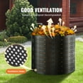 thumbnail image 3 of KFFKFF Composting Container 220 Gallon, Outdoor Adjustable Compost Maker, Simple Assembly & Spacious Composting Container, Rapid Production of Nutrient-Rich Soil, 3 of 9