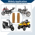 thumbnail image 7 of Unique Bargains 7/8" 22mm 15/16" 24mm Universal Motorcycle Hand Grip Cover Non Slip Rubber Handlebar End Grips for Motorcycle Scooter Bicycle ATV 1 Pair Khaki, 7 of 7