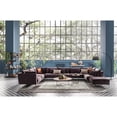 thumbnail image 2 of Enza Home Mayfair 2-Seater Fabric Left Hand Facing Sofa Module in Brown, 2 of 2