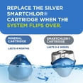 thumbnail image 6 of FROG @ease Floating System for Swim Spas - Quick & Easy Self-Regulating Swim Spa Sanitizer - Spa Maintenance System with Sanitizing Minerals & SmartChlor Technology, 6 of 7