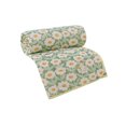 thumbnail image 2 of YIMWNYI Summer Quilt Ice Silk Cooling Quilt Summer Blanket Lightweight Thin Polyester Machine Washable Breathable Bedspread for Hot Weather Humidity Absorption Travel Blanket Gift for Summer, 2 of 7