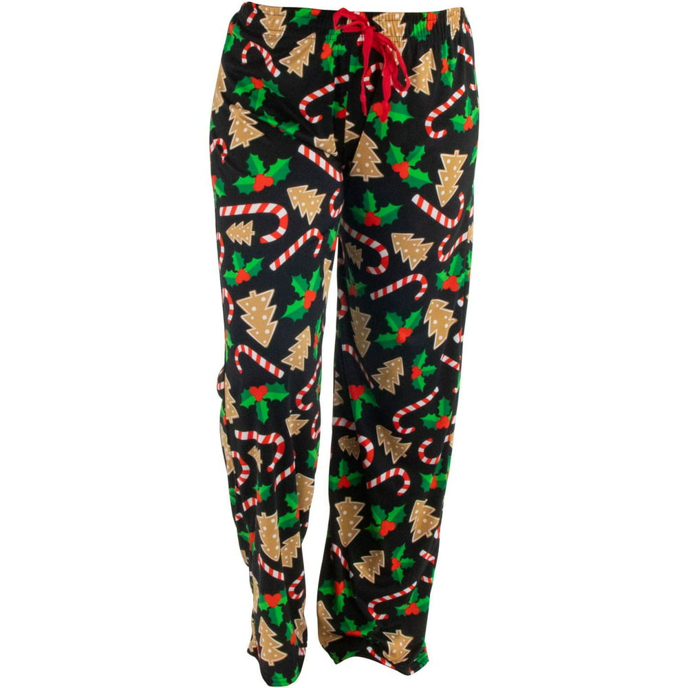 Hello Mello - Holiday Lounge Pants With Tote, Holly Jolly - Walmart.com ...