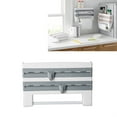 thumbnail image 3 of Cling Film Holder, Safe Plastic Wrap Rack Wear Resisting Convenient   For Kitchen For Home Gray Blue,Khaki, 3 of 8