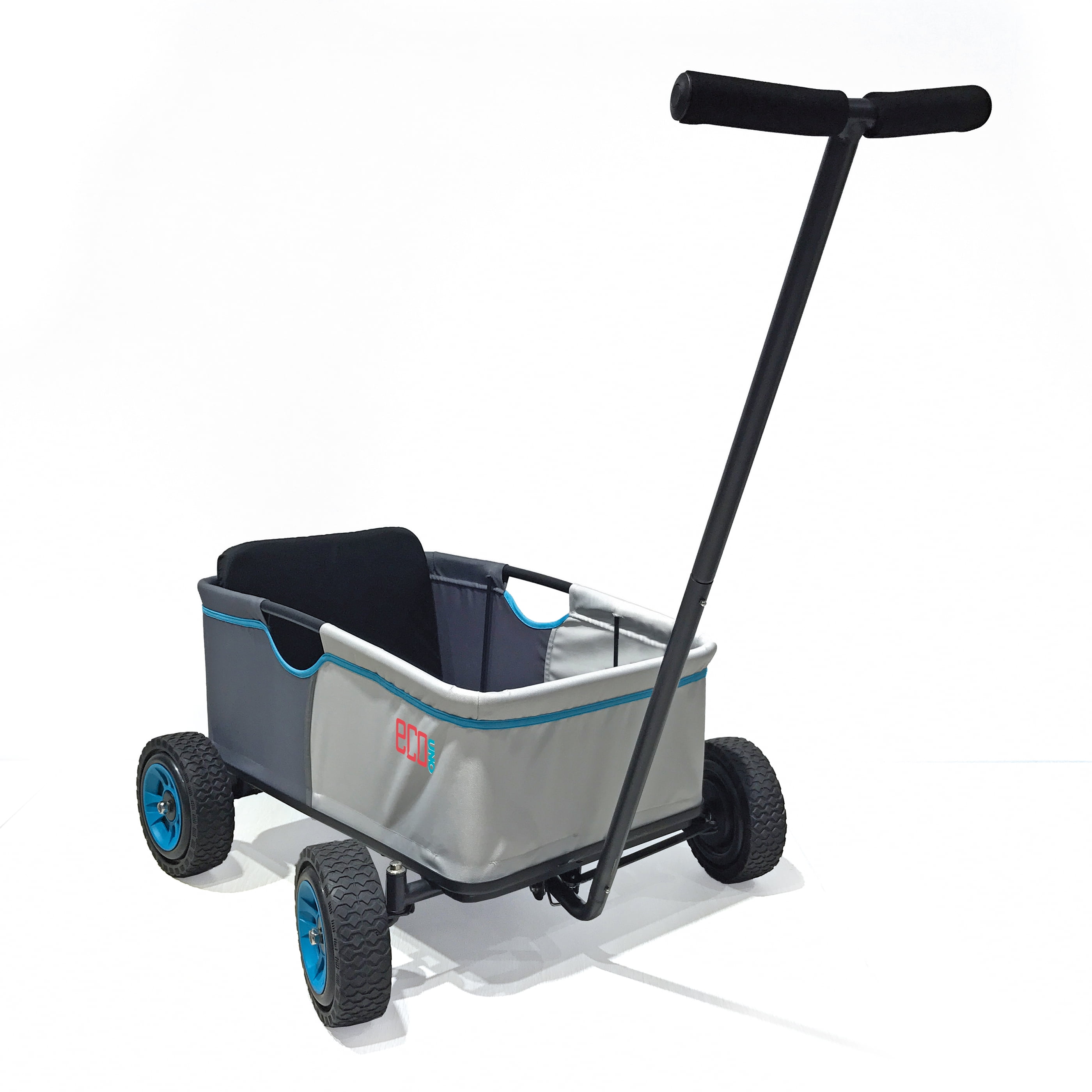 Hauck Eco Uno Multipurpose FoldUp Ride On Wagon Stone