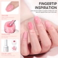 thumbnail image 4 of 6Pcs Jelly Gel Nail Polish Set-Soak Off UV LED Nail Gel,Milky Pink & Natural Tones,Long Lasting Nail Gel Kit for Salon and Home Use 10ML, 4 of 10