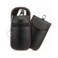 thumbnail image 1 of nipocaio 2 Pack Portable Signal Blocking Faraday Pouch Bag, Anti RFID Car Key Pouch, Anti RFID Car Key Pouch, Theft Protection Anti Vehicle Remote Control Hacking, 1 of 5