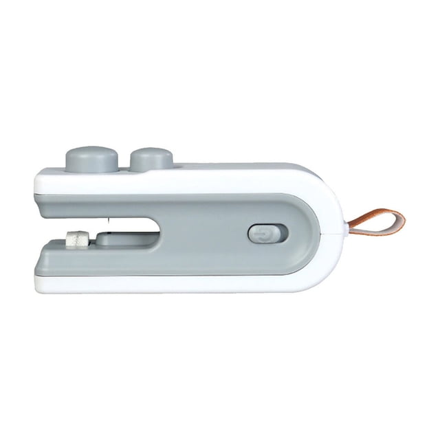 Pisexur Batería de cocina Mini sellador doméstico, pequeño sellado doméstico, bolsa de alimentos, bolsa de plástico, sellado a presión manual para la cocina del hogar