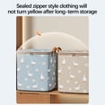 thumbnail image 5 of Large Capacity Storage Bags for Clothes and Quilts, Heavy Duty Moving Packing Bags with Double Handles, Foldable Design for Home Dorm Organization, 5 of 10