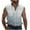 Gray, variant on FRSASU Men's Sleeveless Tank Button Down Casual Fashion Gradient Print Turndown Collar Pockets Shirts Watermelon Red XL
