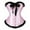 #1 Pink, variant on Shapewear Tummy Control, Women'S Overbust Sweetheart Lace Up Plastic Bones Corset Bustier Top Black Corset Vintage Satin Underbust Corset Party Cosplay (#2 Gold, XL)