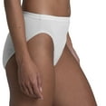 thumbnail image 3 of Women's Fruit of the Loom® 6-Pack Signature Cotton High-Cut Brief Panty Set 6DKHCAP Color: Beet Grape Blue White Size: 11, 3 of 4