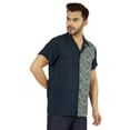 thumbnail image 3 of Inkmeso Short Sleeve Printed Hawaiian Casual Button Down shirt for mens Beach Party shirt, 3 of 7