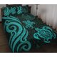 thumbnail image 1 of Juego de Cama Colcha Palau - Tortuga Tentáculo Turquesa, 1 of 5