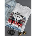 thumbnail image 3 of American Mama Oldschool T-Shirt Women -Image by Shutterstock, Female XX-Large, 3 of 4