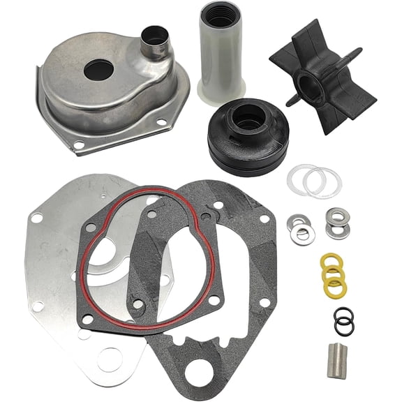 Navellon 812966A12 Water Pump Impeller Repair Kit Compatible with Mercury 30 35 40 50 60 HP Outboards Replacement 14334A3 18-3690