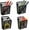 Style 4, variant on Casewin Magnetic Pencil Holder,3 Pack Magnetic Storage Basket Organizer,Extra Strong Magnets Pen Holder, for Your Whiteboard, Fridge, Cubicle Desks, Locker Accessories