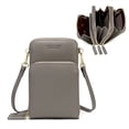 thumbnail image 1 of myfriday Bolso pequeño para teléfono celular para mujer, mini bolso de hombro con ranuras para tarjetas de crédito, 1 of 5