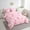 Pink, variant on Erosebridal Pink Bowknot Bedding Sets Twin Size,Dreamy Princess Comforter Sets with Sheets,Super Cozy Reversible Bed in a Bag Twin size,Bow Room Decorative,7pcs