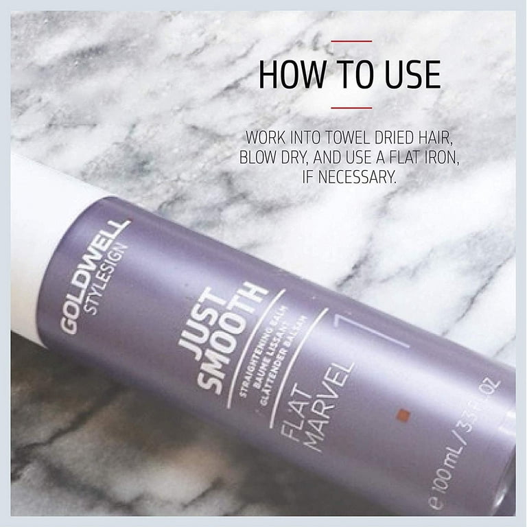 Goldwell Stylesign Flat Marvel Straightening Balm 3.4 Ounce