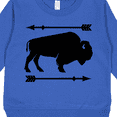 thumbnail image 3 of Inktastic Buffalo Cute Animal Western Toddler Sweatshirt, 3 of 4