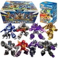 thumbnail image 4 of 1/12Pcs Mini Transformer 5.5cm Optimus Prime bumblebee Megatron Thundercracker Robot Action Figure building block Splicing toys, 4 of 5