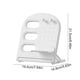 thumbnail image 3 of Organizador de escritorio con soporte para bolígrafos inclinado, compatible con tablero perforado, caja de almacenamiento de papelería de gran capacidad con diseño plegable (blanco) Rkxzt, 3 of 8
